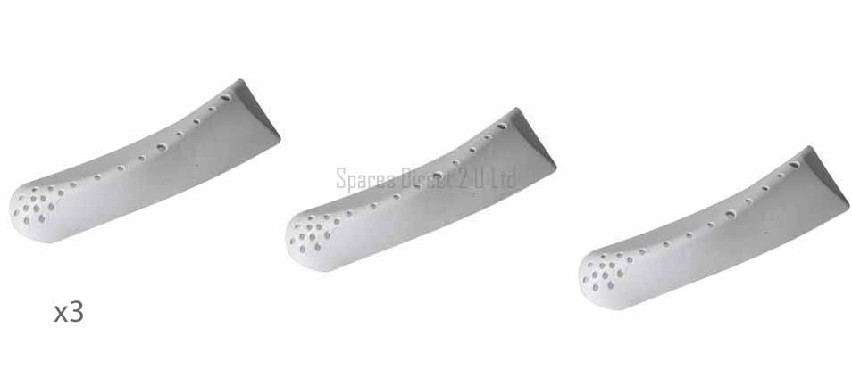 3 X Genuine Hoover Washing Machine Drum Paddle Lifters