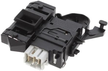 ROLD DKS08618 washing machine door interlock for Hotpoint and Indesit, genuine replacement with wiring connector points.